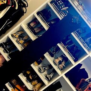 BEBE beautiful long black dress slit on side XL